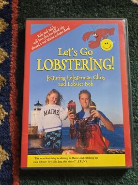Let's Go Lobstering DVD 2004 Documentary Maine Lobster Fishing Educational